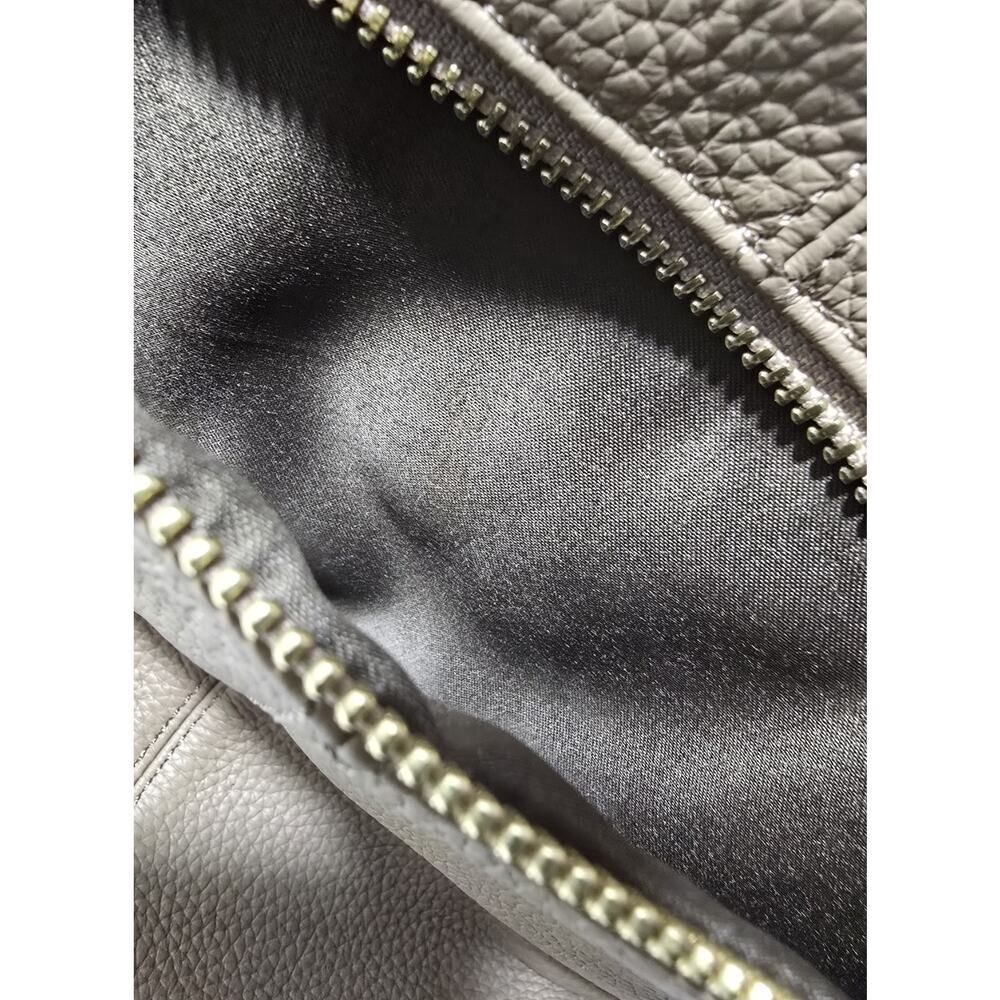 Kattee Leather Shoulder Bag Tote Purse Handbag Soft Genuine Leather Taupe - Picture 15 of 15